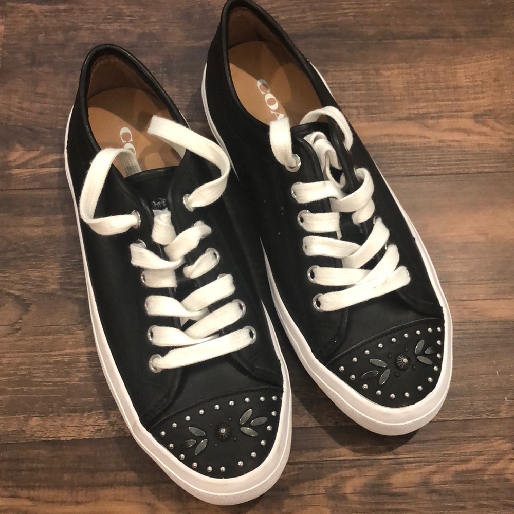 Black Coach Sneakers